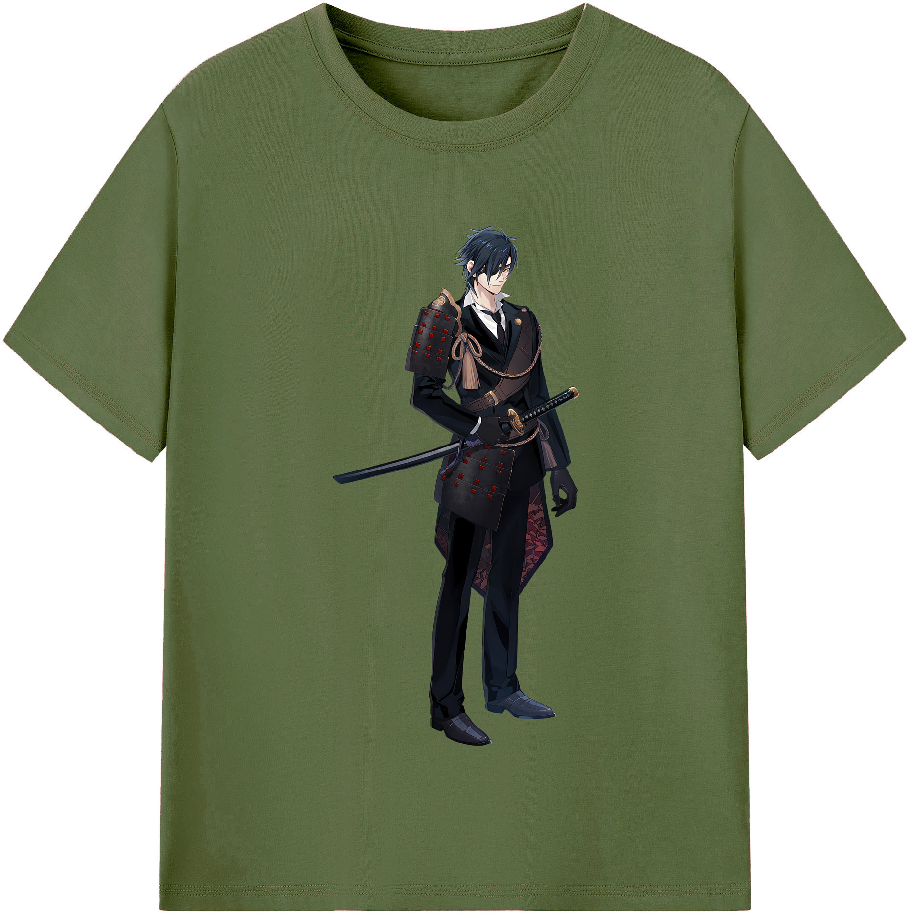 （画像用） 刀剣乱舞 Touken Ranbu 綿100％半袖Tシャツ（フロントプリント）